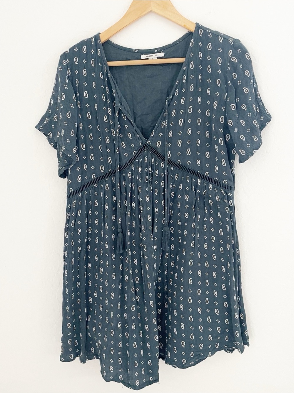 O’Neill nana mini gauzy dress size large
